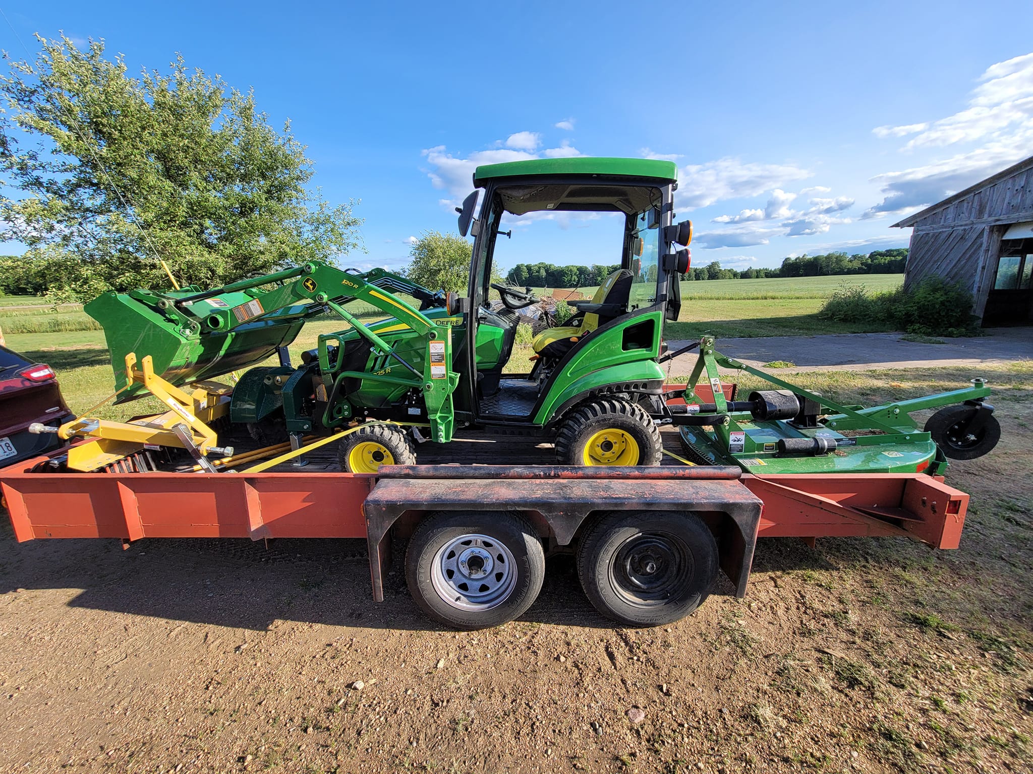 A1 Seasonal Care equipment on location